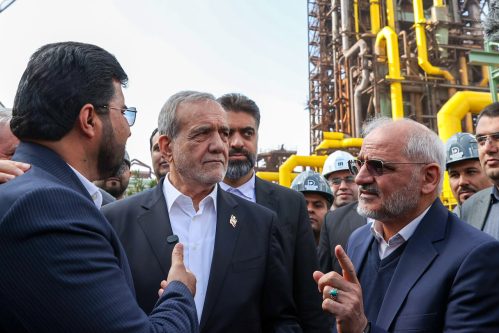افتتاح کارخانه احیای مستقیم مگامدول طوبی با حضور رئیس_جمهور